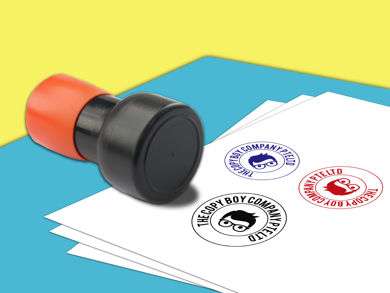 Rubber Stamp (Preinked) The Copy Boy