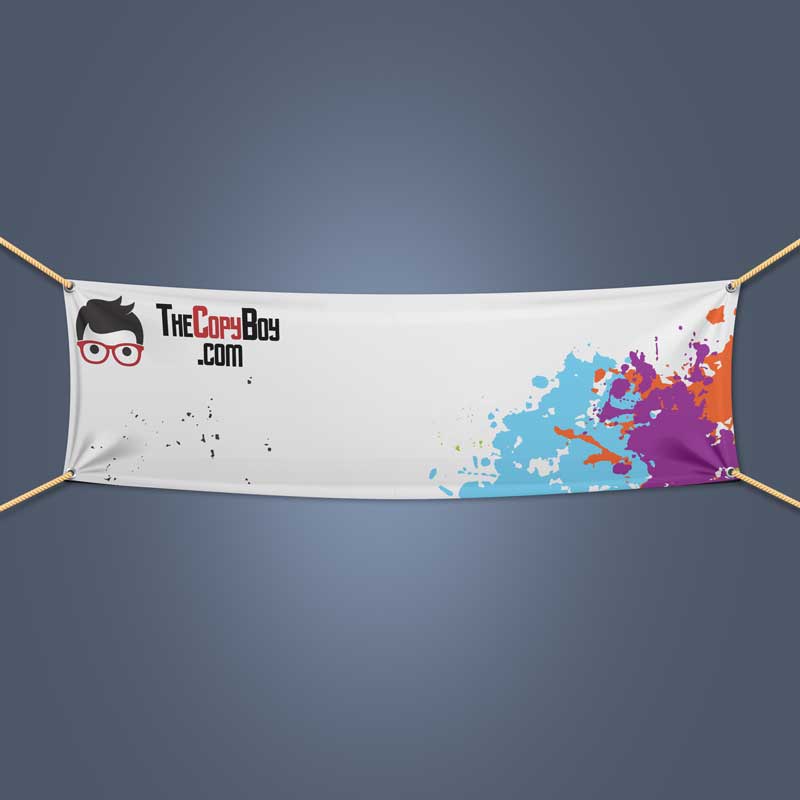Download Street Banner (With Eyelets) - The Copy Boy
