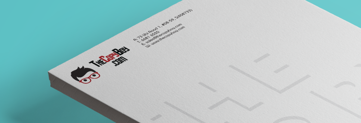 Letterhead mockup