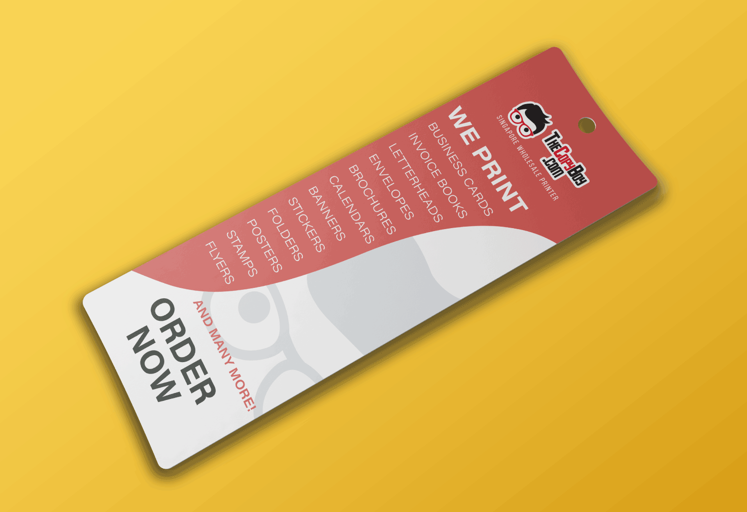 Download Bookmark Mockup